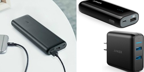 Amazon: Up to 76% Off Anker Portable Chargers