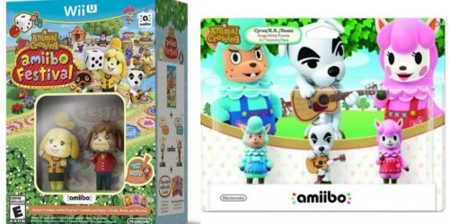 Walmart: Animal Crossing amiibo Festival Wii U Set AND 3-Pack Figures Only $19.96 ($90 Value)