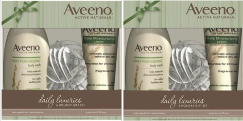 Target: Aveeno Daily Moisture Gift Sets Only $3.99 Each After Gift Card (Regularly $9.99)
