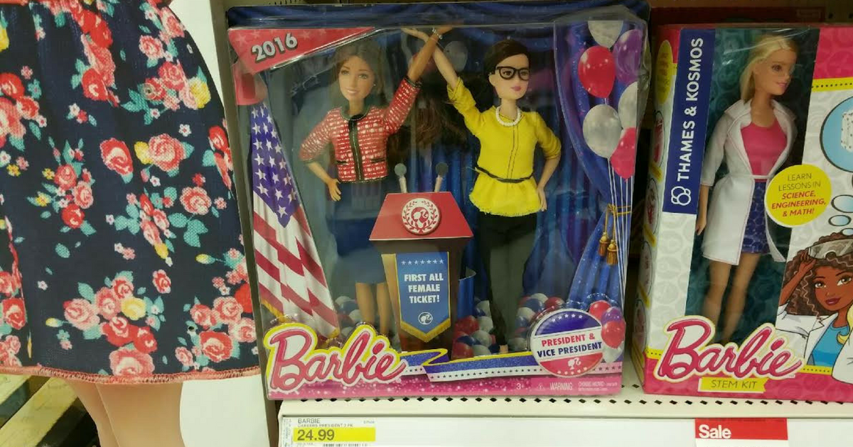 Target: Barbie President 2-Pack $4.99 (Just $2.50 Per Barbie