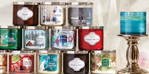 Bath & Body Works: Extra 20% Off All Orders = FIVE 3-Wick Candles Only $50 Shipped