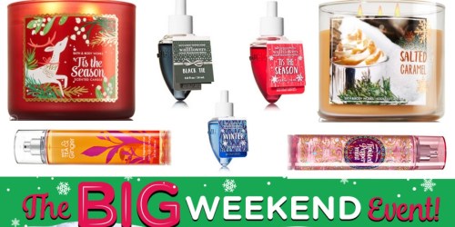 Bath & Body Works: $10 Off a $30 Order= 3-Wick Candles $11.16 Each Shipped