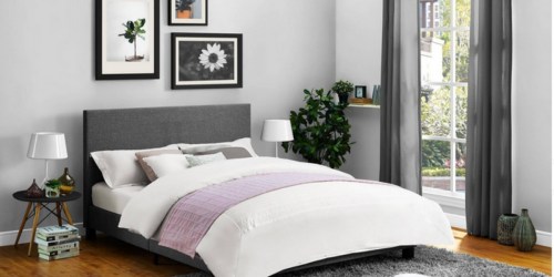 Walmart.com: Upholstered Queen Size Bed $99 Shipped + Big Savings on Mattresses