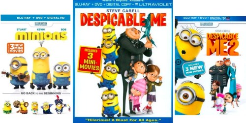 Best Buy: Minions, Despicable Me & More Blu-ray/DVD Combos As Low As $4.99 (Starting 11/20)