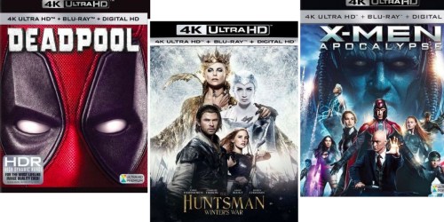 Best Buy: 4K Ultra HD Blu-Ray Movies $17.99 Shipped (Deadpool, Ice Age: Collision Course & More)