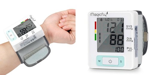 Magicfly Wrist Blood Pressure Monitor with Case Only $14.99 (Regularly $59.99)
