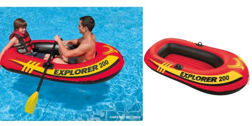 Amazon: Intex Inflatable 2-Person Boat Only $9.97 (Regularly $24.99)