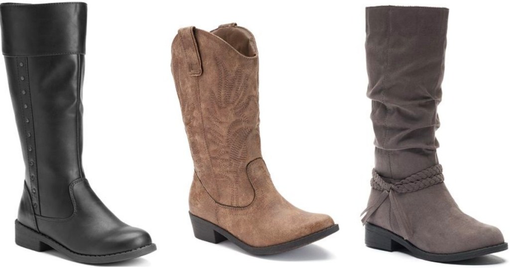 Kohl's: Girl's Boots Only $11.99 (Regularly $54.99) • Hip2Save