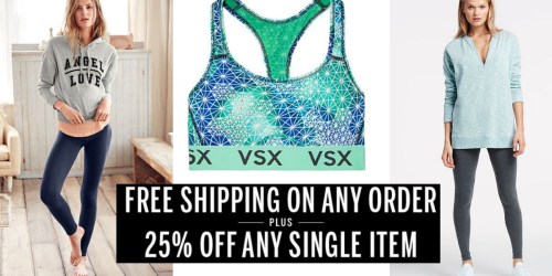 Victoria’s Secret: Rare FREE Shipping on ANY Order + 25% Off ONE Item (LIVE NOW)