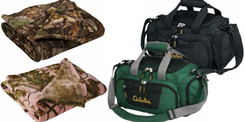 Cabela’s: Free Shipping on ALL Orders = Catch All Gear Bags ONLY $9.99 Shipped (Regularly $25)