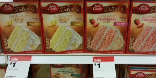 Target Shoppers! Betty Crocker Cake Mix ONLY 40¢ & Frosting Just 75¢