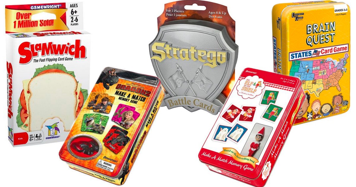 Kohl's Cardholders Select Card Games Only 2.37 Each Shipped