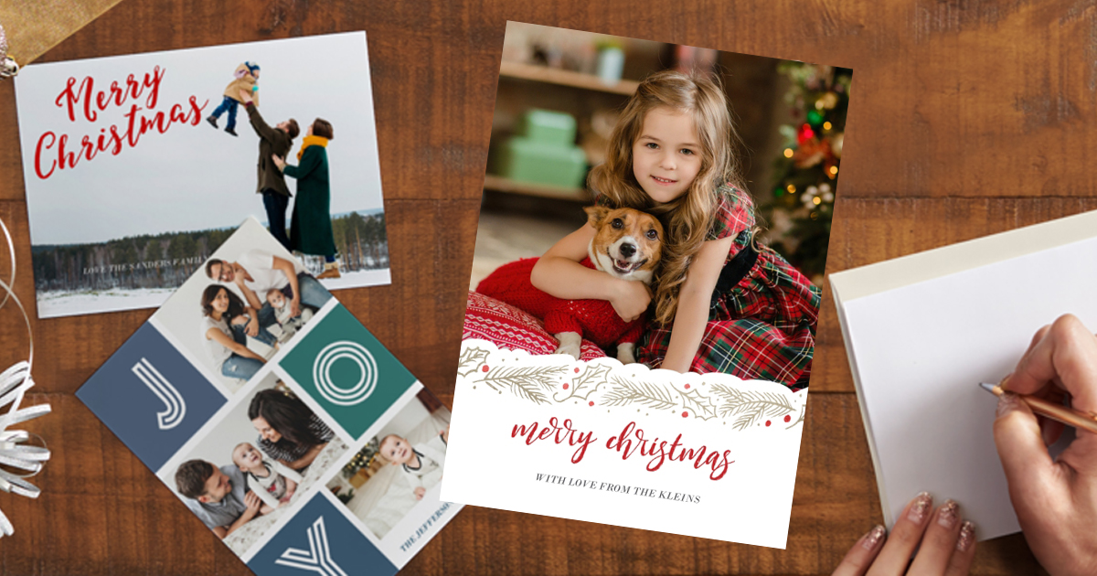 Amazon Prime 25 FREE Holiday Photo Cards w/ FREE Shipping ($18.75