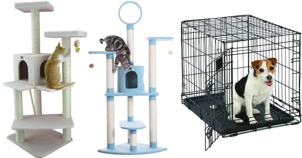 cat-trees-and-dog-crate