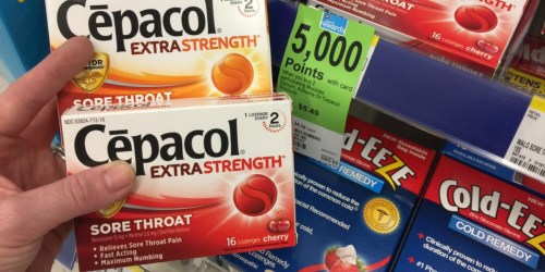 Walgreens: Cepacol Lozenges Only $1.99 Each After Rewards (Regularly $5.49)