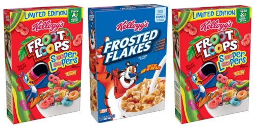 Target: Kellogg’s Cereal ONLY $1.32 Per Box + FREE $5 Movie Concession Cash Offer