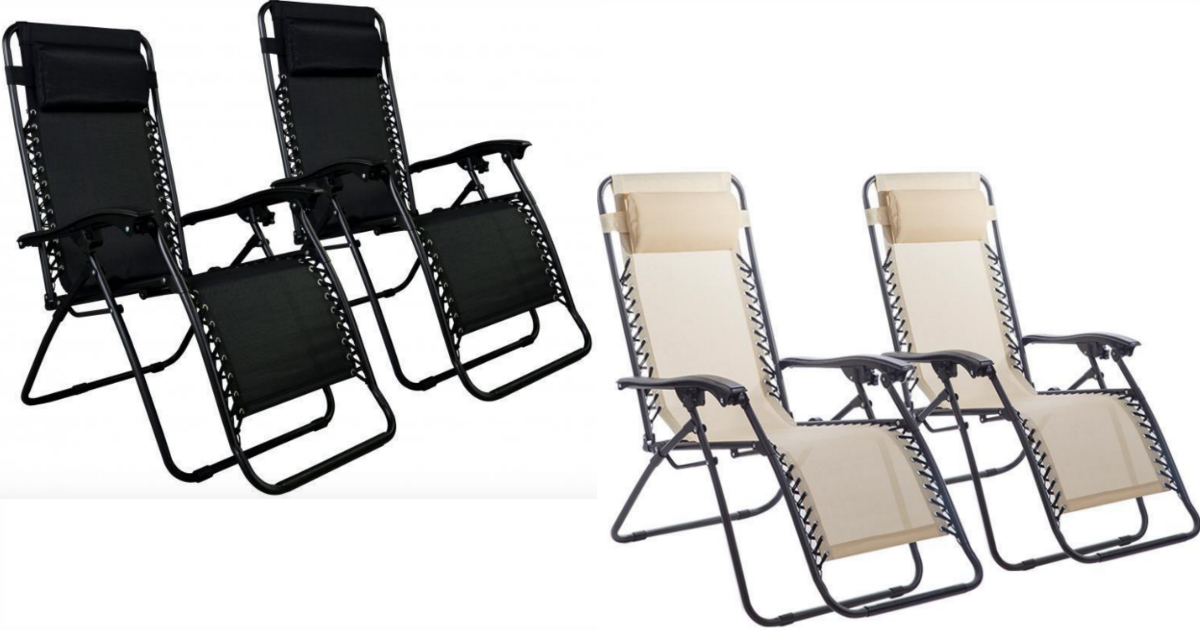 FOUR Zero Gravity Lounge Patio Chairs ONLY 16 25 Each Shipped Ends At   Chairs 