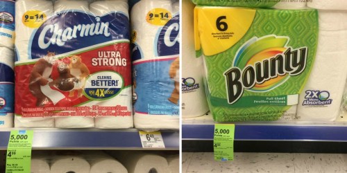Walgreens Shoppers! Stock Up on Charmin TP, Bounty Paper Towels AND Dawn Dish Soap