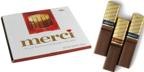 New $1/1 Merci Chocolates Coupon = Only $2.50 at Walgreens (After Ibotta) – Today Only