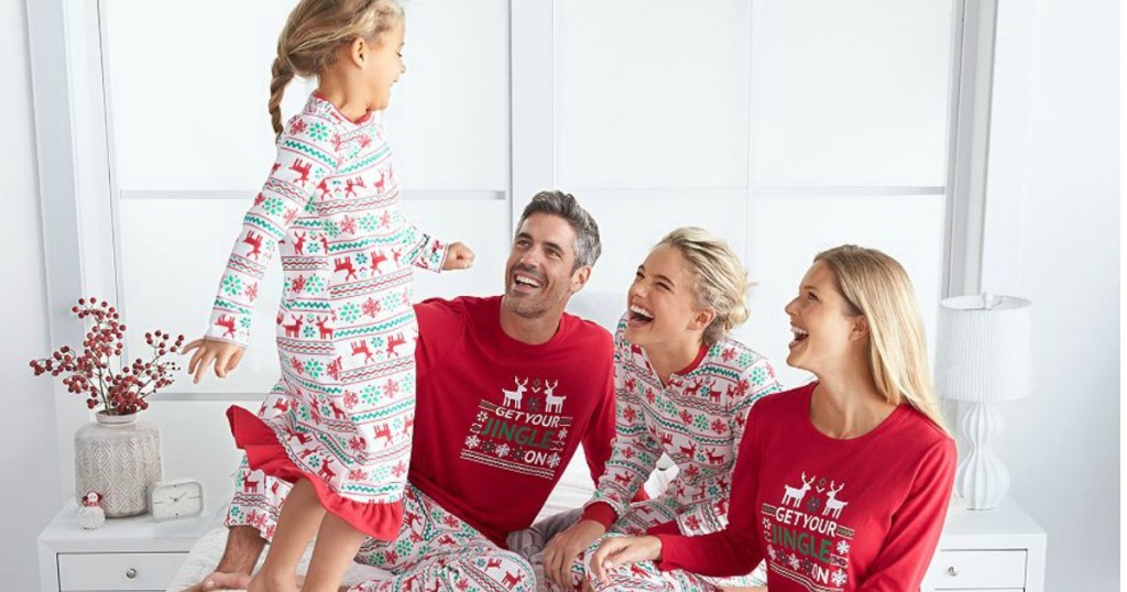 Kohl's Big Savings on Matching Christmas Family Pajamas Christmas Pajamas Kohls