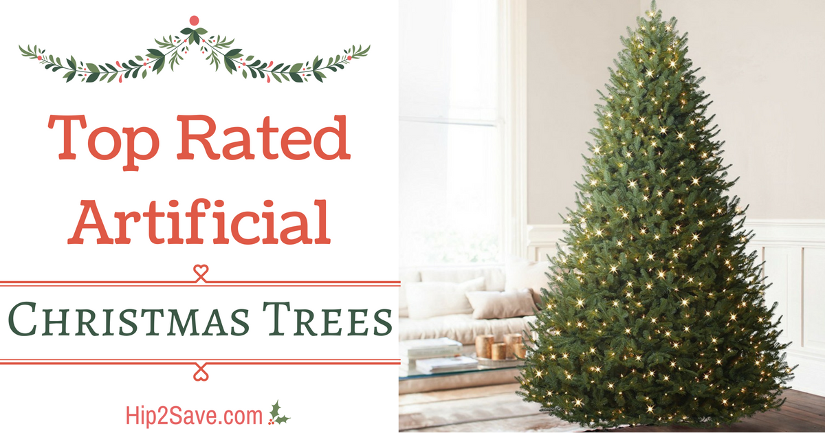 best rated artificial christmas trees 2016
