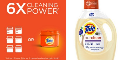 Amazon: Tide Purclean Liquid Laundry Detergent 75-oz Bottle Only $8.39 Shipped