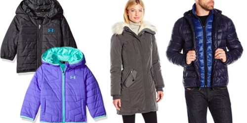 Amazon: Up to 75% Off Winter Coats (Under Armour, Calvin Klein, Steve Madden & More)
