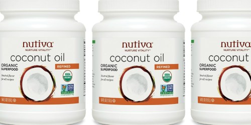 Amazon: Nutiva Organic Refined Coconut Oil 54-Ounce Jar Only $14.99 Shipped (Best Price)