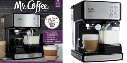 Mr. Coffee Café Barista Espresso/Cappuccino System Only $126.05 Shipped (Regularly $199.99)