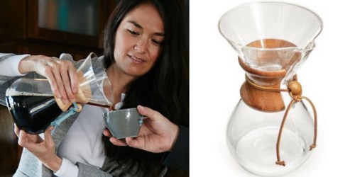 TOMS Chemex 8-Cup Glass Coffeemaker ONLY $22 Shipped (Regularly $44)