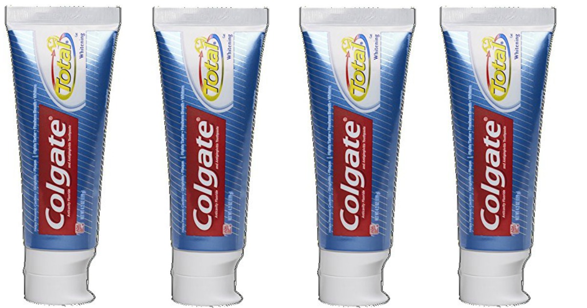 Amazon Prime Colgate Total Whitening Gel Toothpaste Only 1.31 Per