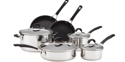 Target: Circulon Stainless Steel 10-Piece Cookware Set ONLY $89.99 (Regularly $149.99)