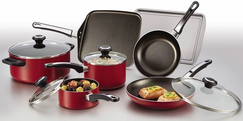 Kohl’s: T-Fal 20 Piece Cookware Set ONLY $39.49 Shipped After Rebate + Score $15 Kohl’s Cash