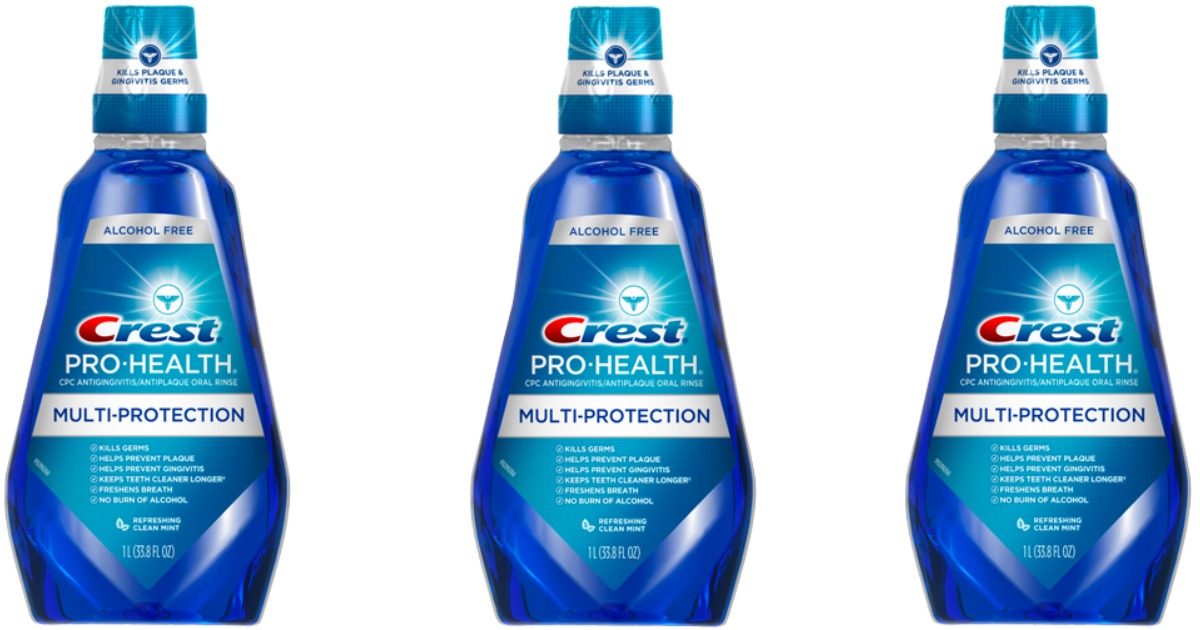 Walgreens Crest ProHealth Mouthwash Only 33¢ (After Rewards