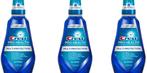 Walgreens: Crest Pro-Health Mouthwash Only 33¢ (After Rewards) + Upcoming Target Deal