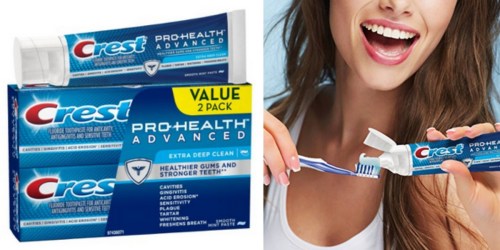 Amazon: Crest Pro-Health Advanced Toothpaste 2-Pack Only $3.44 Shipped (Just $1.72 Each!)