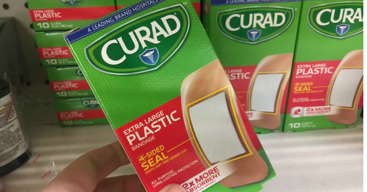 Dollar Tree Better Than FREE Curad Bandages (After Cash Back)
