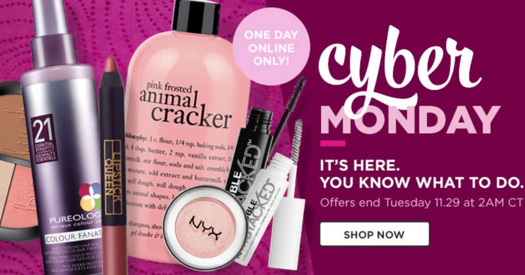 ULTA Cyber Monday Deals LIVE = BIG Savings on Urban Decay, Smashbox