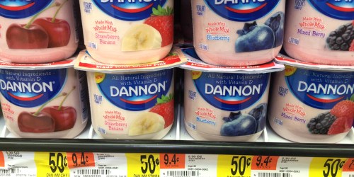 Rare Buy 1 Get 1 Free Dannon Yogurt & Yogurt Drink Coupons = 2 FREE at Walmart (After Ibotta Rebates)