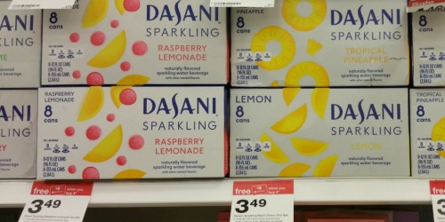 Target: Dasani Sparkling Water 8-Pack $1.72 Each (After Gift Card) – No Coupons Needed