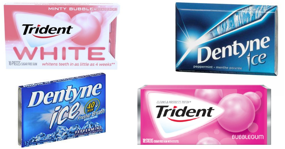 Walgreens: Dentyne and Trident Gum Only 46¢ Per Pack (Starting 11/6)