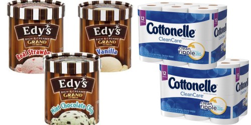 Dollar General: High Value $2 Off Edy’s Ice Cream & Cottonelle Coupons (Load Digital Coupons Today)