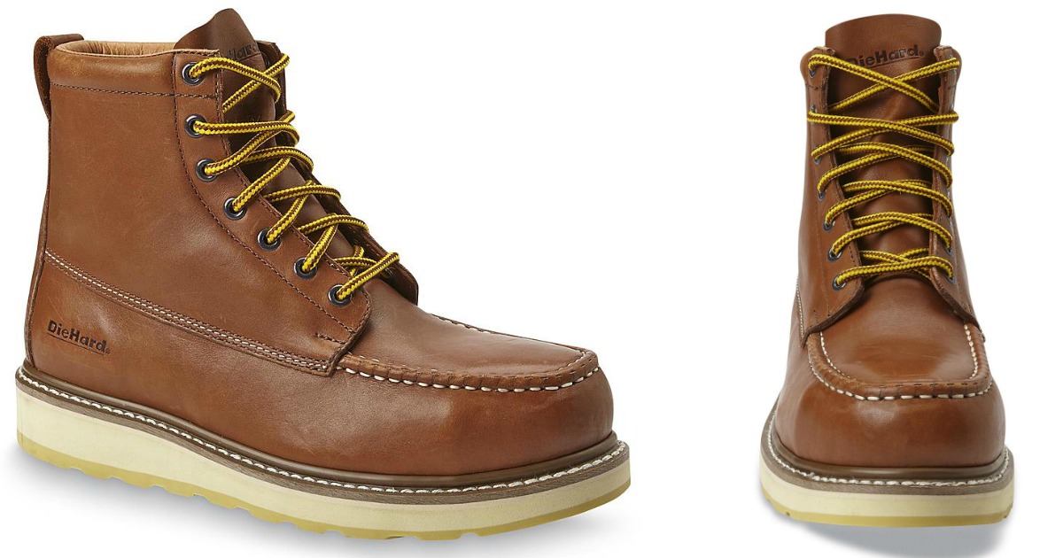 Sears Die Hard Work Boots Only 49.99 Shipped + 50.49 or More in Shop