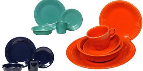 Kohl’s Cardholders: Fiesta Dinnerware Sets AND Free Gift Only $13.99 Shipped (Regularly $56+)