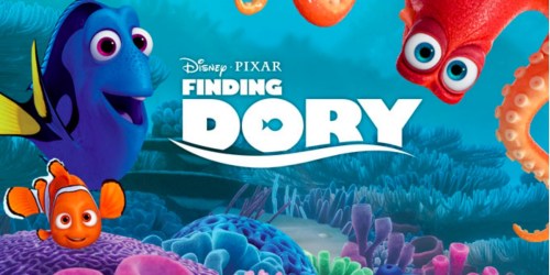 Target.com: Finding Dory Blu-ray + DVD + Digital HD Combo Pack Only $10 (Regularly $22.99)