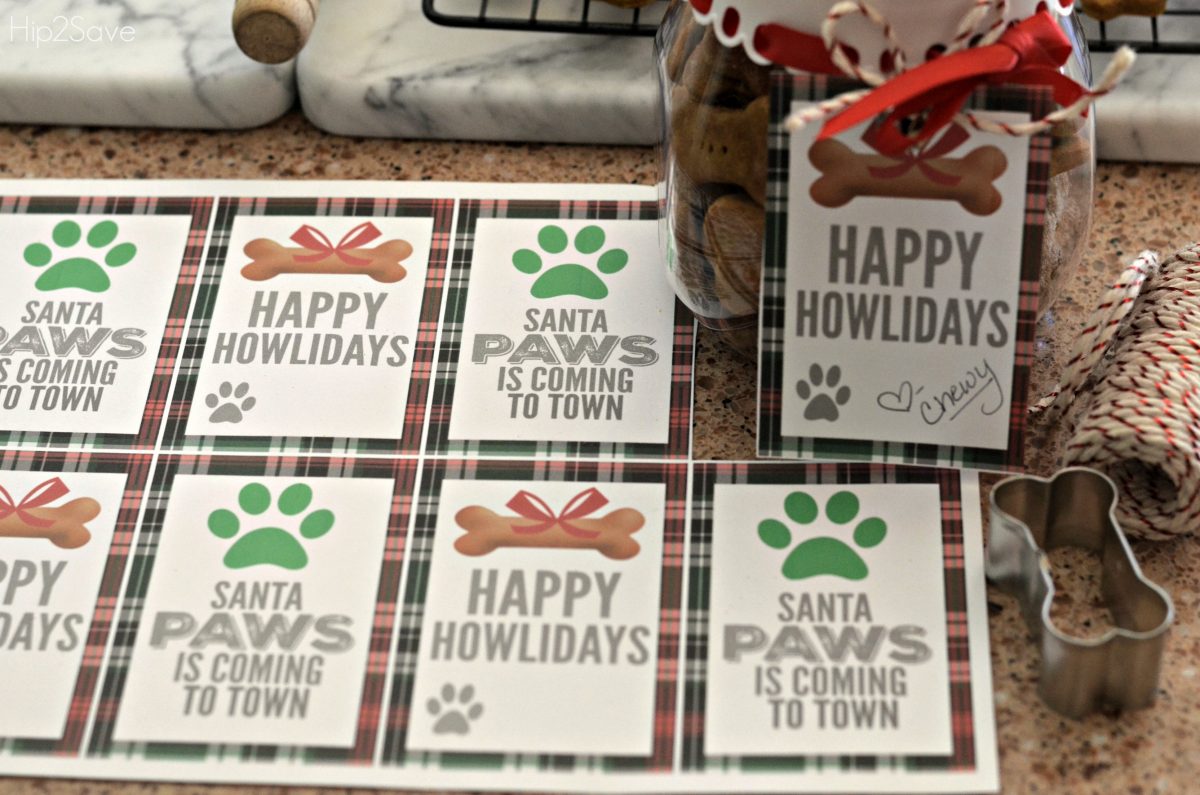 homemade dog treat labels