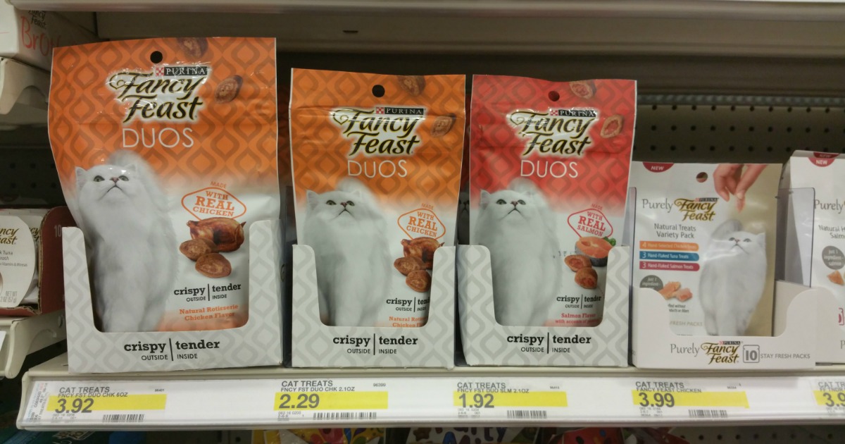 Fancy feast shop duos cat treats