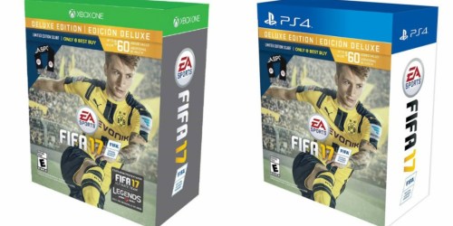 Best Buy: FIFA 17 Deluxe Edition w/ Limited Edition Scarf Only $39.99 Shipped (Regularly $89.99)