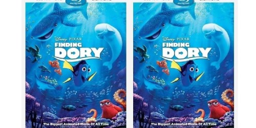 Best Buy: Finding Dory Blu-ray + DVD + Digital HD Only $14.99 Shipped (Regularly $39.99)