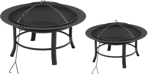 Walmart: Mainstays 28″ Fire Pit Only $29.44 (Regularly $50)